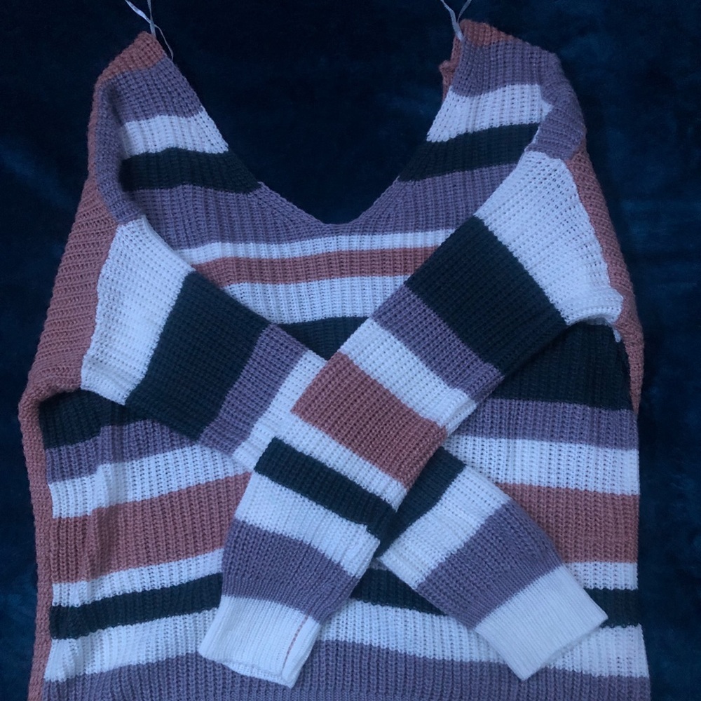 Large off the shoulder sweater